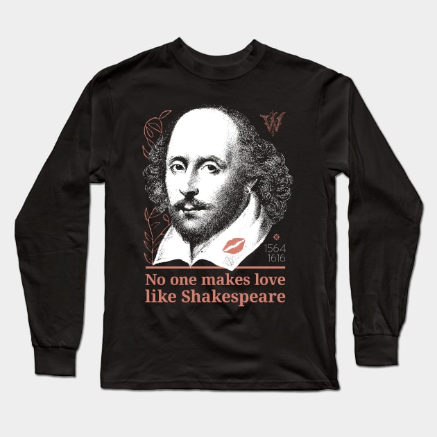 Funny Shakespeare designs Cool Theatre Actor Gifts #2 Long Sleeve T-Shirt by TwistedCity